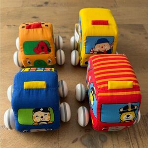Melissa & Doug Pull-Back Cars (Set of 4)